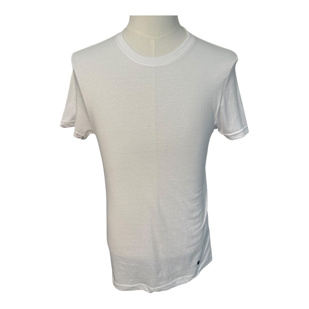 Lucky Brand Mens‎ White Crew Neck T-Shirt Underwear Small Cotton Blend